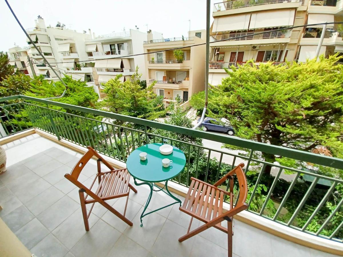 Green Tea Balcony - Quiet & Cozy- Ano Glyfada 아테네 외부 사진